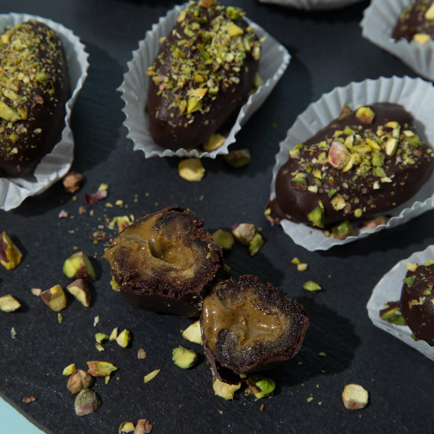 Pistachio Butter Dates