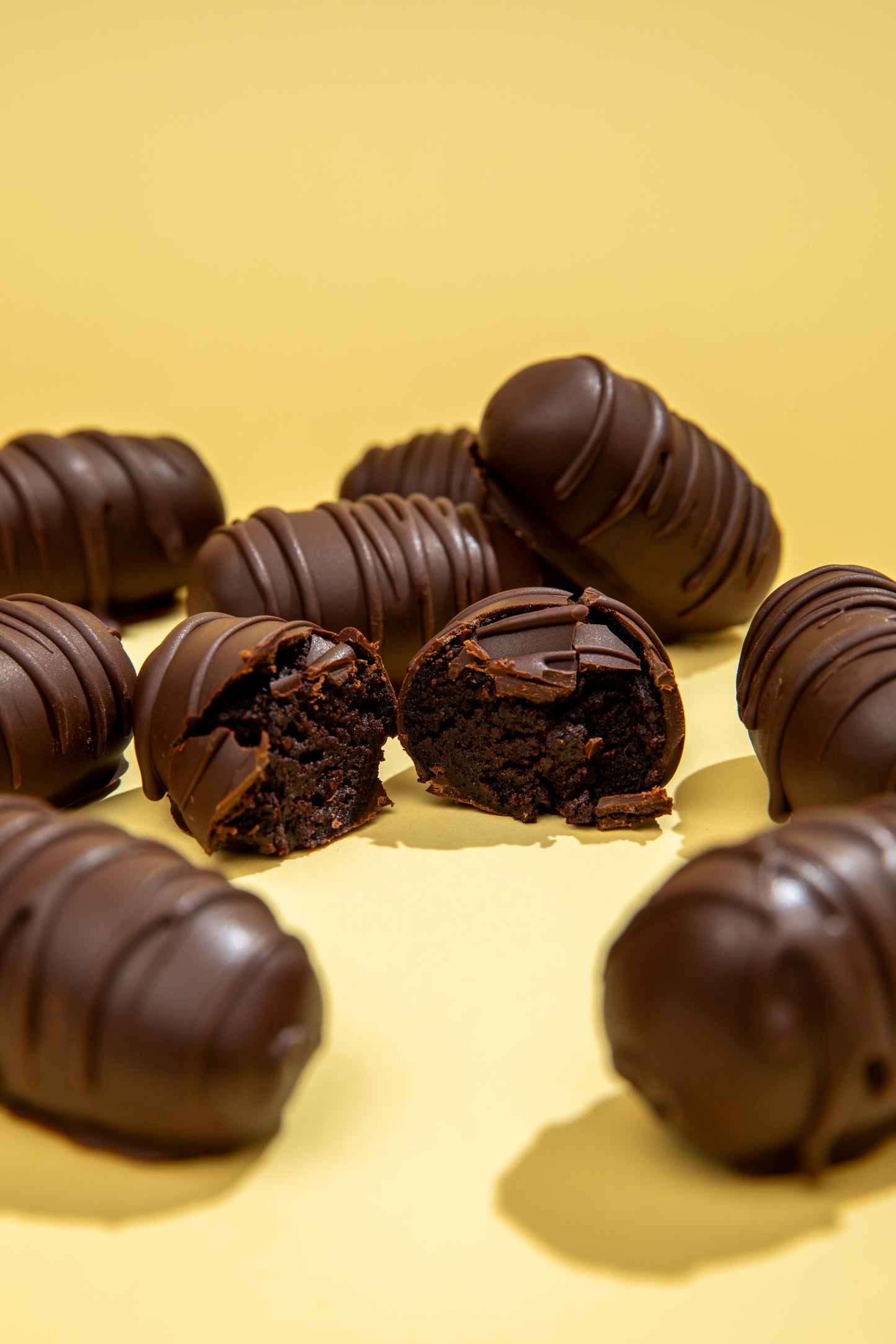 Triple Chocolate Cake Bites