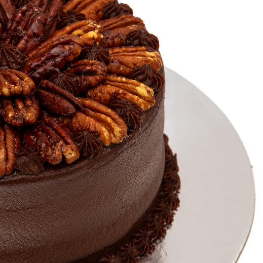 Vanilla Chocolate & Pecan Cake